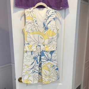 NWT Zara Floral Dress in Yellow, Blue, and White